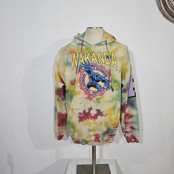 Marvel Wakanda Tie-Dye Hoodie - Multicolor - Picture 11 of 11